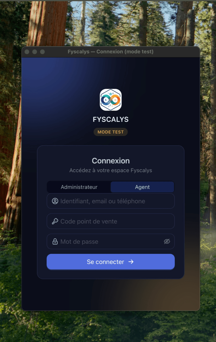 Connexion Agent